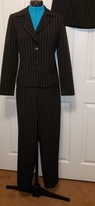 Fashion Bug Pin Strip Suit